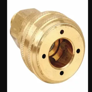 PARKER B32E Quick Coupling, 3/8 Inch Thread Size, Brass | AC4VUX 30N196