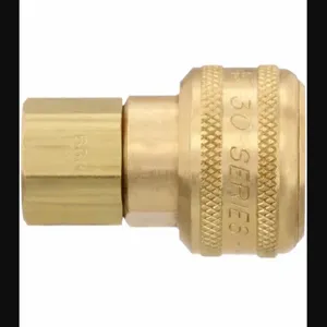 PARKER B33 Coupler Body Brass Fnpt 1/4 Inch Pipe | AC4VUY 30N197