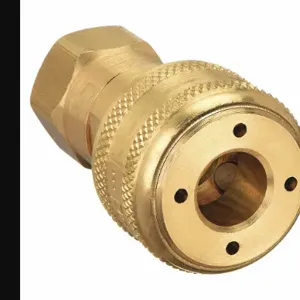 PARKER B33E Quick Coupling, 3/8 Inch Thread Size, Brass | AC4VVA 30N199