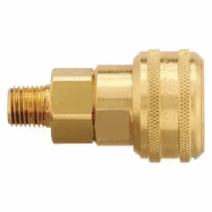 PARKER B34C Quick Coupling, 1/4 Inch Thread Size, Brass | AC4VVE 30N204