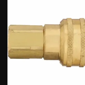 PARKER B35 Quick Coupling, 3/8 Inch Thread Size, Brass | AC4VVG 30N206