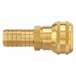 PARKER B38-8B Quick Coupler, 3/4 Inch Size, 300 Psi, Brass | AC4VVV 30N218