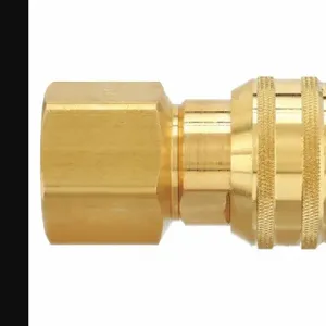 PARKER B37G Quick Coupling, 3/4 Inch Thread Size, Brass | AC4VVR 30N215