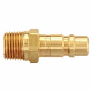 PARKER BH2F Quick Coupler, 1/2 Inch Body Size, 1/2 -14 Inch Thread Size, Brass | AC4VYF 30N274