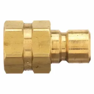 PARKER BPN353F Nipple, 3/8 Inch Body Size, 3/8 -18 Inch Thread Size, Brass | AG6UBW 48C217