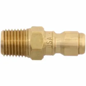 PARKER BST-N10M Nipple, 1-1/4 Inch Thread Size, Brass | BX2XRM