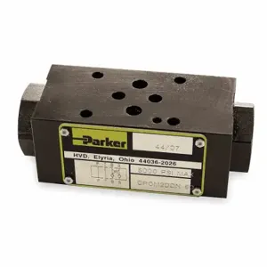 PARKER CPOM2BBN Pilot Operated Check Valve, 14 gpm Max. Flow, 5000 psi Max. Pressure, D03 NFPA Size | CT7CZX 4DJX3