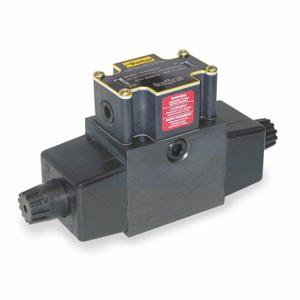 PARKER D3W002CNYK5 Hydraulic Directional Valve, Open, Spring Centered, 115 VAC, 4-Way/3-Position | CT7GGR 5AE84