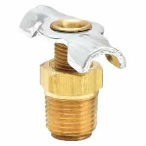 PARKER DC604-6 Drain Cock, 3/8 Inch Thread Size, Brass | BT6JHZ