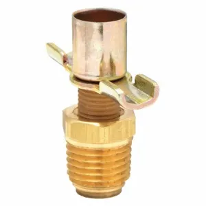 PARKER DC606-4 Drain Cock, 1/4 Inch Thread Size, Brass | AF7LHC 21VL76