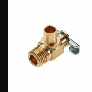 PARKER DC607-4 Drain Cock, 1/4 Inch Thread Size, Brass | AF7LHD 21VL77