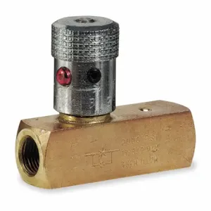 PARKER F200B Valve, 3 GPM Max. Flow, 2000 PSI Max. Pressure, Brass | CT7FTX 1A853