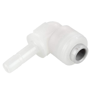 PARKER F6TEU4 Push to Connect Fitting, Plastic, Kynar | BT6CAD