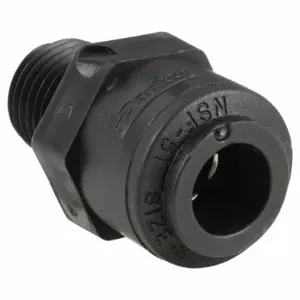 PARKER FB6MCVC4-HBLK-05 Check Valve, Push-to-Connect, 5 psi Cracking Pressure, Kynar | AA8MJX 19D107