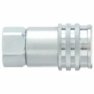 PARKER FEM-251-6FO-NL Quick Coupling, 1/4 Inch Size, Non-Spill | AC4XLR 31A799