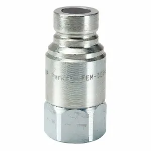 PARKER FEM-252-6FO Nipple, 1/4 Inch Size, Steel | AC4XME 31A812