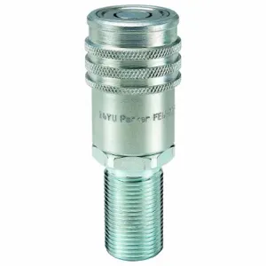 PARKER FEM-501-10BMS-NL Quick Coupling, 1/2 Inch Size, Non-Spill | BX3ZYD