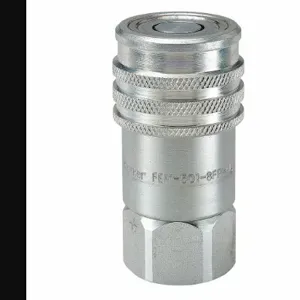 PARKER FEM-751-12FO-NL Quick Coupling, 3/4 Inch Size, Non-Spill | AC4XMB 31A809