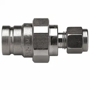 PARKER FS-252-4MZ Hydraulic Quick Connect Hose Coupling, 1/4 Inch Coupling Size, 316 Stainless Steel | CT7GCP 55KV58