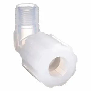 PARKER GAME-64 Elbow 90 Pfa Ptfe Etfe Compression 3/8in x 1/4in | AB9EBN 2CFX6