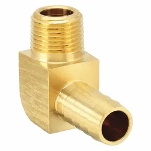 PARKER L129HB-8-6 Elbow 90 Degree 0.5 x 3/8 Inch Brass | AA8PLQ 19H197