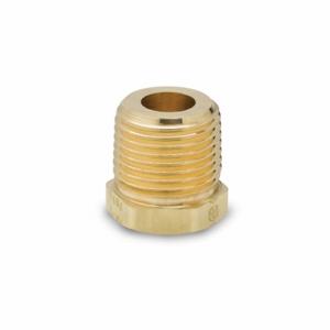 PARKER L209P-8-4 Pipe Fitting Low Lead, Brass, 1/2 Inch x 1/4 Inch Size Fitting Pipe Size | CV3WKJ 791AJ3