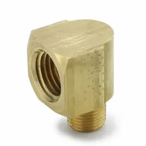 PARKER L2202P-8-8 Pipe Fitting Low Lead, Brass, 1/2 Inch x 1/2 Inch Size Fitting Pipe Size | CV3WKF 791AJ5