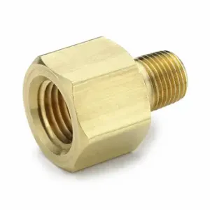 PARKER L222P-8-8 Pipe Fitting Low Lead, Brass, 1/2 Inch x 1/2 Inch Size Fitting Pipe Size | CV3WKG 791AJ6