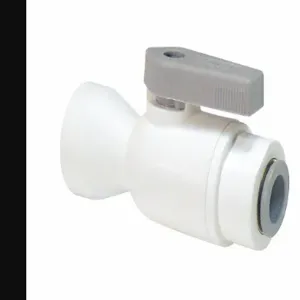 PARKER LFPP4VFC6 Ball Valve, 1/4 Inch Outside Diameter, Polypropylene, Connector | AE6QMY 5UMY3