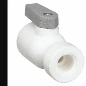 PARKER LFPP4VFC4 Ball Valve, 1/4 Inch Outside Diameter, Polypropylene, Connector | AE6QMX 5UMY2