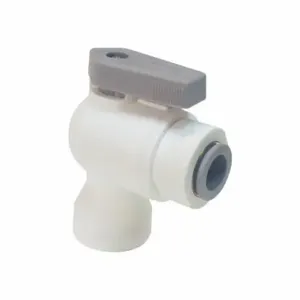 PARKER LFPP6VFE2 Ball Valve, 1/8 Inch Pipe, 3/8 Inch Tube, 150 PSI CWP, 35-200 Deg F | CT7CTC 792RR6