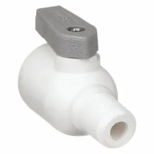 PARKER LFPP4VMC4 Ball Valve, 1/4 Inch Outside Diameter, Polypropylene, Connector | AE6QMR 5UMX7