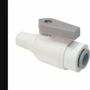 PARKER LFPP6VMC4 Ball Valve, 3/8 Inch Outside Diameter, Polypropylene, Connector | AE6QMU 5UMX9