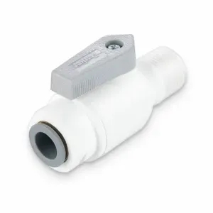 PARKER LFPP4VMC8 Ball Valve, 1/2 Inch Pipe, 1/4 Inch Tube, 150 PSI CWP, 35-200 Deg F, 1-Piece | CT7CRA 792RP9