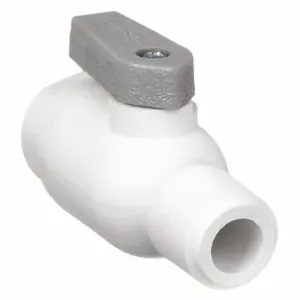 PARKER LFPP6VMC6 Ball Valve, 3/8 Inch Outside Diameter, Polypropylene, Connector | AE6QMV 5UMY0