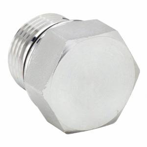 PARKER M22P87OMNS Hex Head Plug, Steel, 22 mm Fitting Pipe Size, Male Metric | CT7FWZ 60VA84