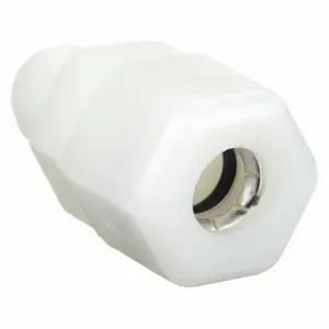 PARKER N8MC6 Male Connector, Nylon, 1/2 Inch Size Tube OD, 3/8 Inch Size Pipe Size, Compression x MNPTF | CT7HKA 2GVF5