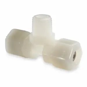 PARKER N8MT6 Male Branch Tee, Nylon, 1/2 Inch Size x 1/2 Inch Size Tube OD, 3/8 Inch Size Pipe Size | CT7HHP 2GVG1