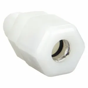 PARKER N10MC8 Male Connector, Nylon, 5/8 Inch Size Tube OD, 1/2 Inch Size Pipe Size, Compression x MNPTF | CT7HKJ 2GUU4