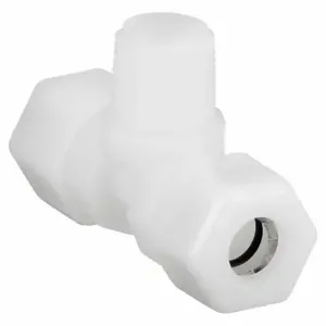 PARKER N4MT4 Male Branch Tee, Nylon, 1/4 Inch Size x 1/4 Inch Size Tube OD, 1/4 Inch Size Pipe Size | CT7HHQ 2GUX1