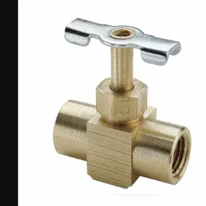 PARKER NV109P-2 Needle Valve, Brass, Female Pipe, In Line | AF7LGU 21VL64