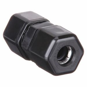 PARKER P10UC10 Union Connector, Polypropylene, For 5/8 Inch x 5/8 Inch Tube OD, Compression x Compression | CT7LHF 2ZRX3