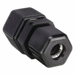PARKER P6UC4 Union Connector, Polypropylene, For 3/8 Inch x 1/4 Inch Tube OD, Compression x Compression | CT7LHA 2ZTF1