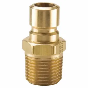 PARKER PN553 Hydraulic Quick Connect Hose Coupling, 1/2 Inch Coupling Size, Brass | CT7GEN 55KW52