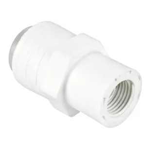 PARKER PP4FA7 Push to Connect Fitting, Plastic, Polypropylene | BT7ZFQ