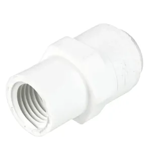 PARKER PP6FC6 Push to Connect Fitting, Plastic, Polypropylene | BT7XCP