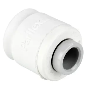 PARKER PP4CAP Push to Connect Fitting, Plastic, Polypropylene | BT7ZFN