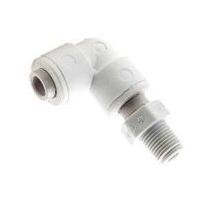 PARKER PP4MES2 Push to Connect Fitting, Plastic, Polypropylene | BT7XBN
