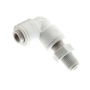 PARKER PP4MES6 Push to Connect Fitting, Plastic, Polypropylene | BT8CXZ