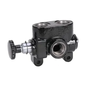 PARKER S-75 Selector Valve, 3-Way / 2-Position, 3/4 In NPT, 2000 PSI, 30 GPM | AK7QKT